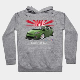 Toyota Prius 2JZ Green Hoodie